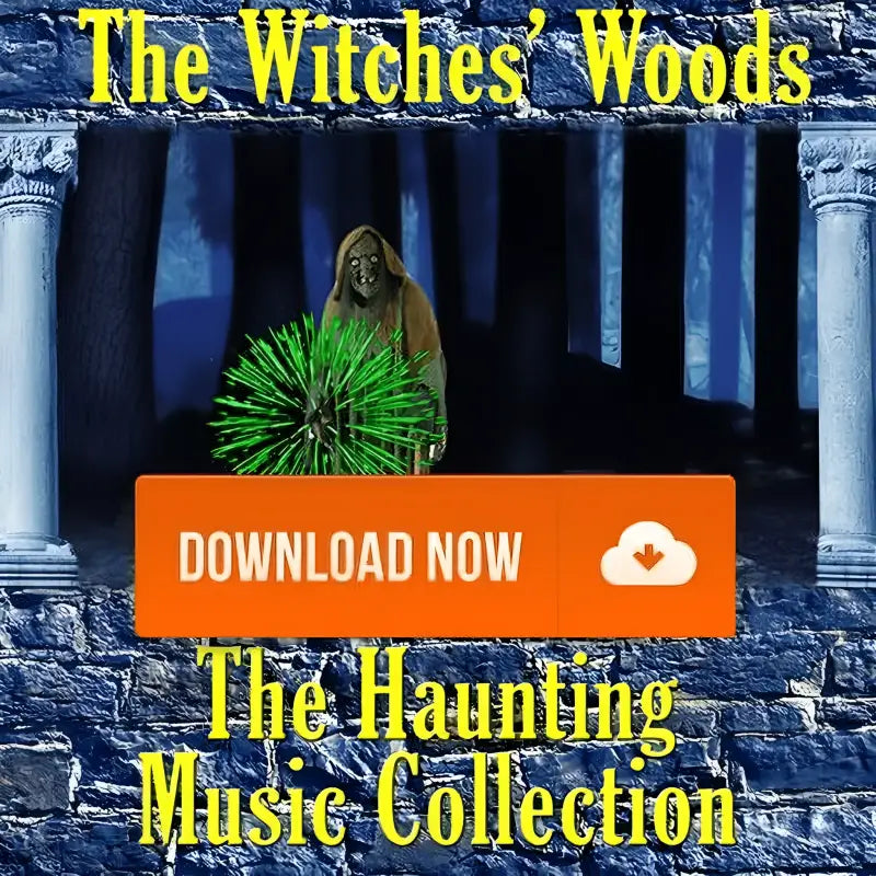Haunting Music The Witches Woods Halloween Music and Sound Effects Digital Decorations and Projection Effects