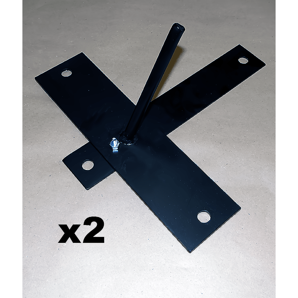 Leaping Arch End Plate (Pair) - Christmas Light Installation Accessories