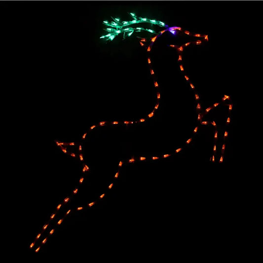 Leaping Deer - Wireframes Displays and Yard Art