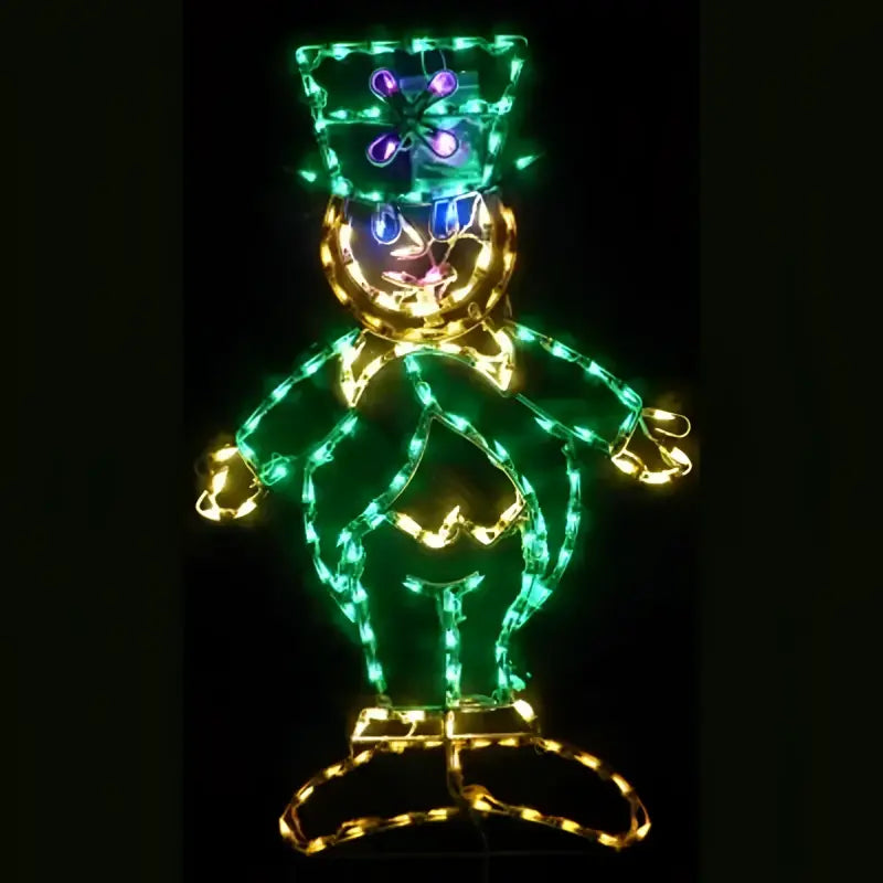 Leprechaun St. Patricks Day Wireframes Displays and Yard Art