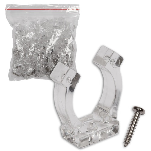 Mounting Clips for 1/2’’ Rope Light 100 Clips - Christmas Lights