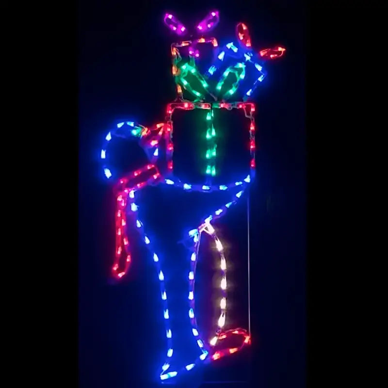 Penguin Carrying Packages - Wireframes Displays and Yard Art