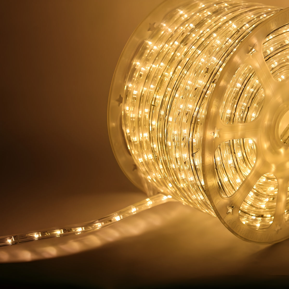 Rope Light Warm White 1/2’’ LED 150’ Spool - Christmas Lights