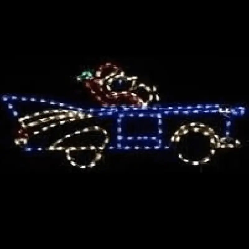 Santa in 57’ Chevy - Wireframes Displays and Yard Art