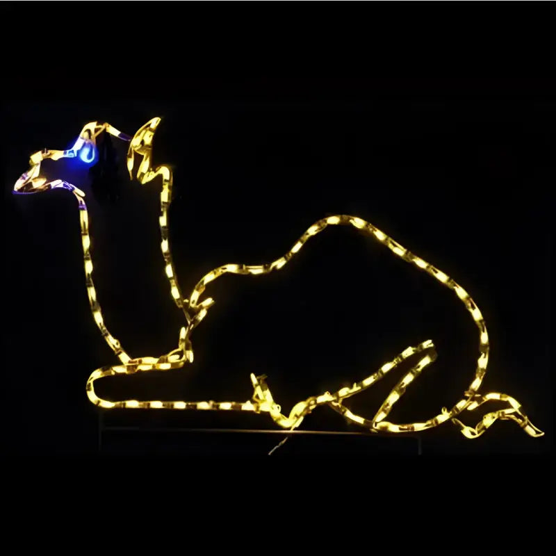 Sitting Camel Wireframes Displays and Yard Art