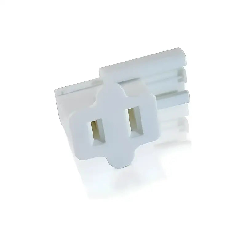 Slide-On Plugs / Vampire Plugs SPT1 Female Pack of 25 White - Christmas Light Installation Accessories