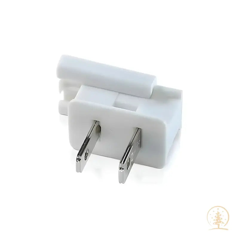 Slide-On Plugs / Vampire Plugs SPT1 Male Pack of 25 White - Christmas Light Installation Accessories