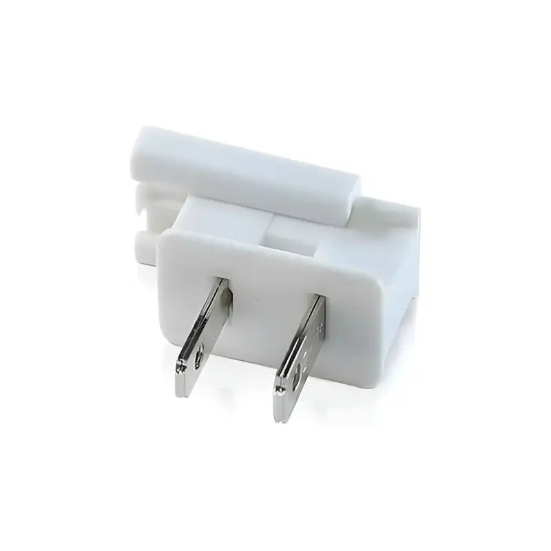 Slide-On Plugs / Vampire Plugs SPT1 Male Pack of 25 White - Christmas Light Installation Accessories