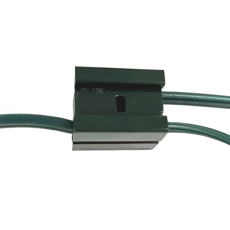 Slide On Plugs / Vampire Plugs SPT1 Splicer Splitter One Plug Pack of 25 Green Christmas Light Installation Accessories