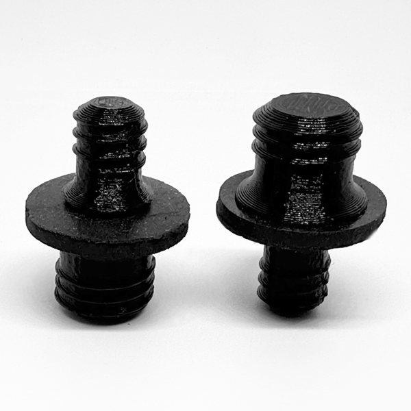 Socket Stuffer Screw In Socket Covers Seals for Empty C7 and C9 Sockets Black Pack of 25 - Christmas Light Installation