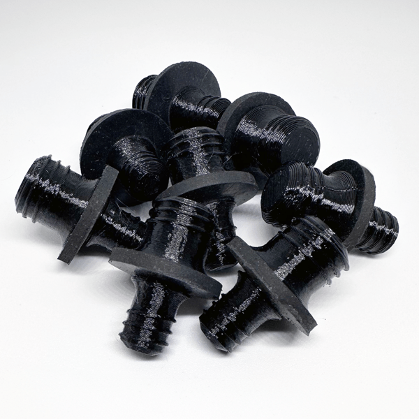 Socket Stuffer Screw In Socket Covers Seals for Empty C7 and C9 Sockets Black Pack of 25 - Christmas Light Installation