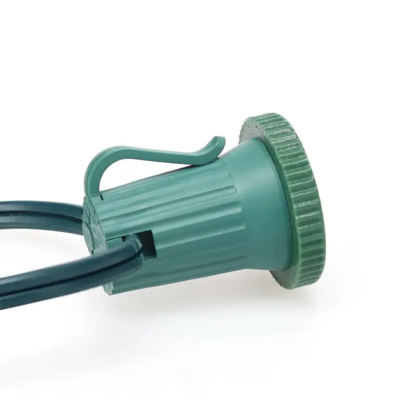 Socket Stuffer Screw In Socket Covers Seals for Empty C9 Sockets Green Pack of 25 - Christmas Light Installation
