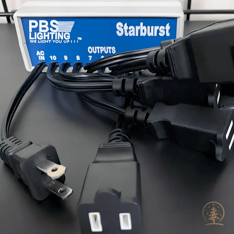Starburst Programmable 2-10 Channel Multifunction Controller - Christmas Light Installation Accessories