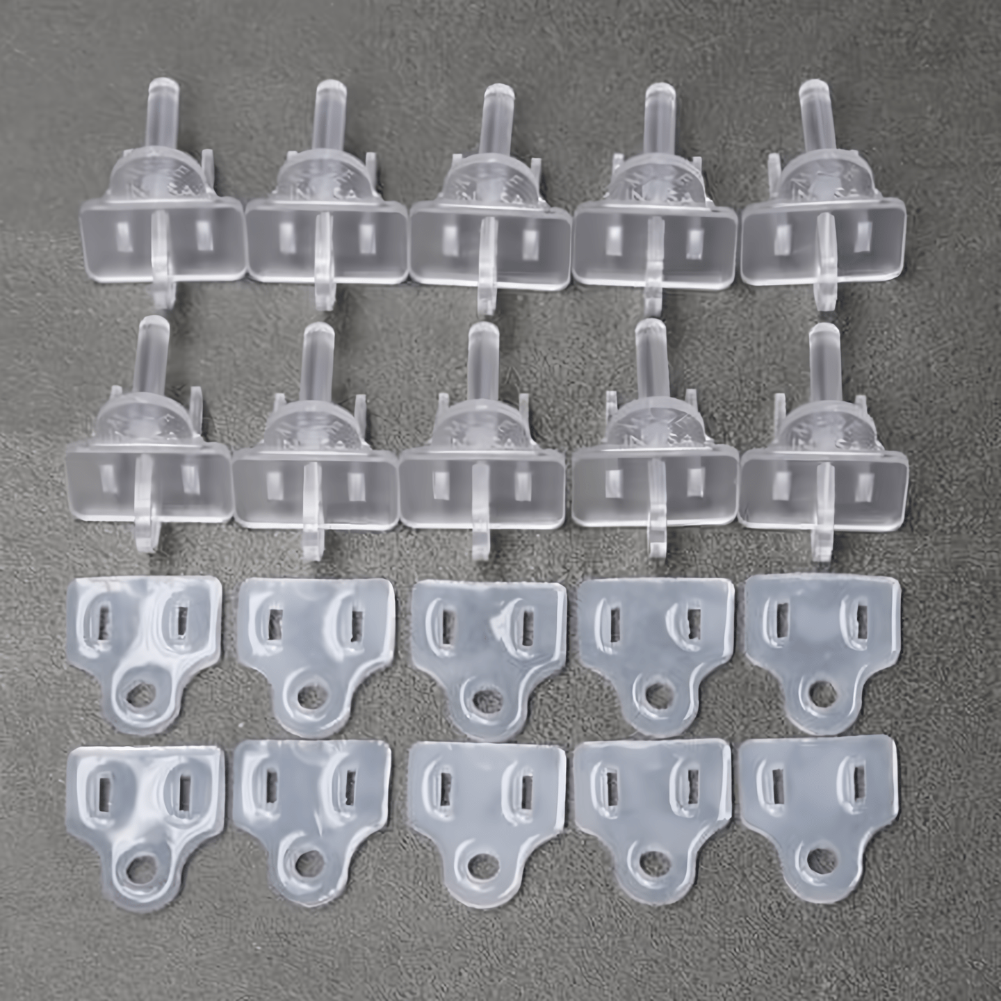 Weatherproof Electrical Plug Extension Cord Gaskets and Clear Covers 10 Pack - Christmas Light Installation Accessories