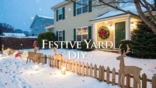 8 DIY Christmas Yard Decorations: Festive Holiday Cheer