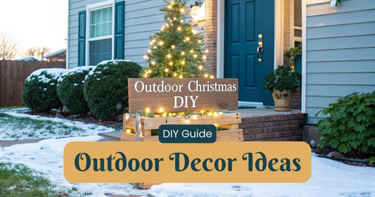 8 Stunning DIY Outdoor Christmas Decorations for 2025