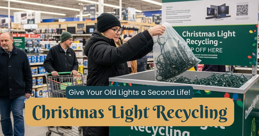 Christmas Light Recycling: Give Your Old Lights a Second Life