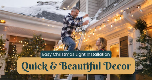 Easy Christmas Light Installation – Quick & Beautiful Decor