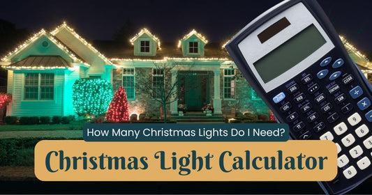 How Many Christmas Lights Do I Need? A No‑Stress Planner for Rooflines, Trees, Bushes and More