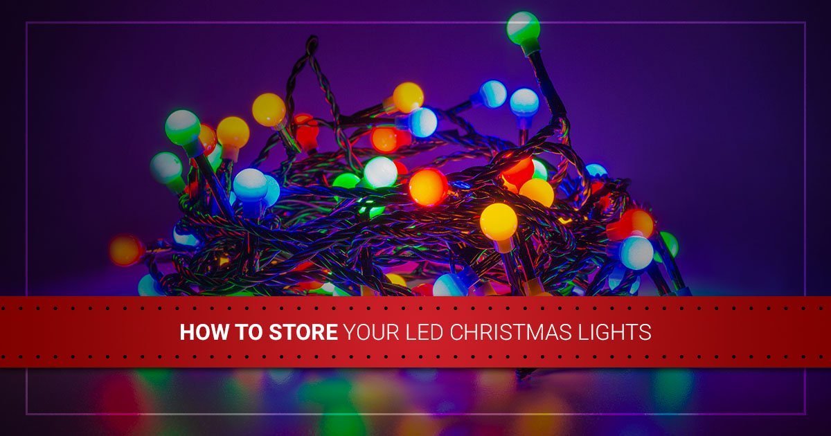 How to Store Your LED Christmas Lights