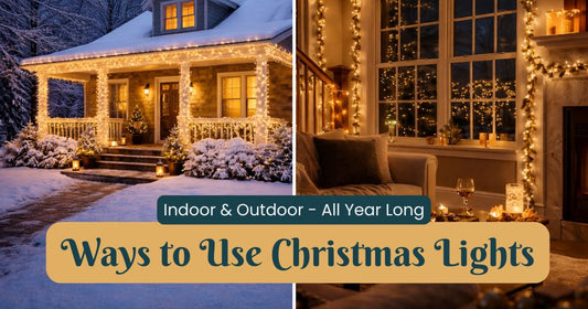 Smart Ways to Use Christmas Lights all Winter Long