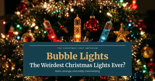 Christmas Tree Bubble Lights: The Weirdest Christmas Lights Ever?
