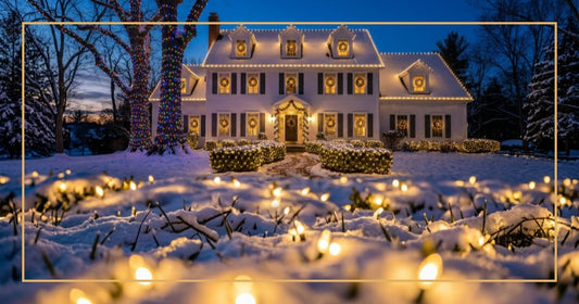How to Create an Outdoor Christmas Light Display That Stops Traffic
