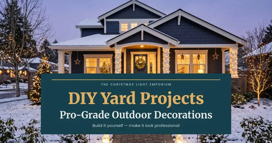 DIY Outdoor Christmas Decorations: Pro-Grade Projects for Your Yard