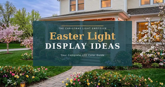 Easter Light Display Ideas: Color Guide for a Magical Yard