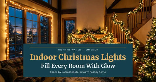 How to Fill Your Home with Christmas Lights: Indoor Ideas for Every Room