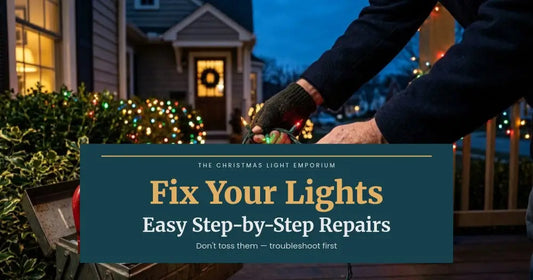 How to Fix Christmas Light Strings: Easy Step-by-Step Guide