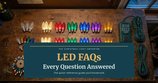 LED Christmas Light FAQs: Every Question Answered