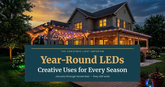 LED Christmas Lights Year Round: Creative Uses for Every Season