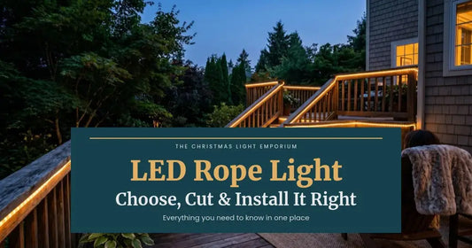 LED Rope Light: How to Choose, Cut, Connect, and Install It Right