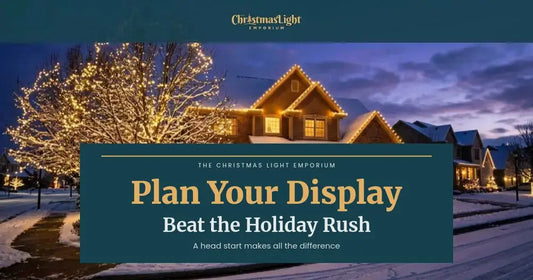How to Plan Your Christmas Light Display Before the Holiday Rush