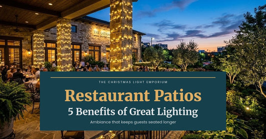 Light Your Restaurant Patio For These 5 Benefits