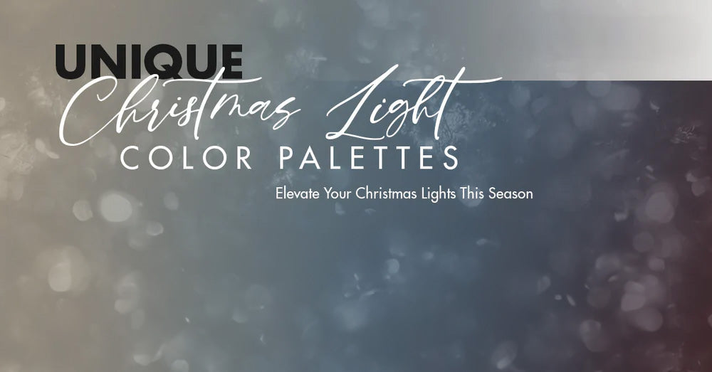 Unique Color Palettes: Elevate Your Christmas Lights This Season
