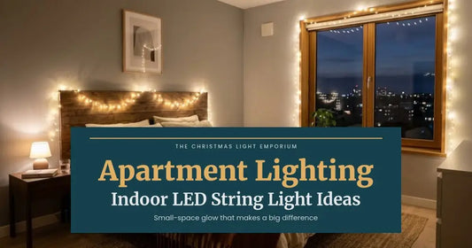 Using LED String Lights Indoors: Apartment and Bedroom Ideas