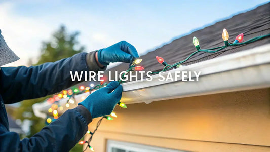 How to Wire Christmas Lights Safely and Easily