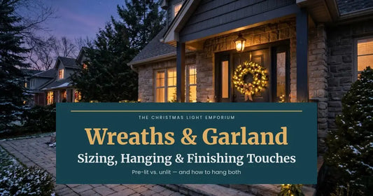 Wreaths and Garland, Done Right: Sizing, Pre‑Lit vs. Unlit, Safe Hanging, and Pro‑Level Finishing Touches