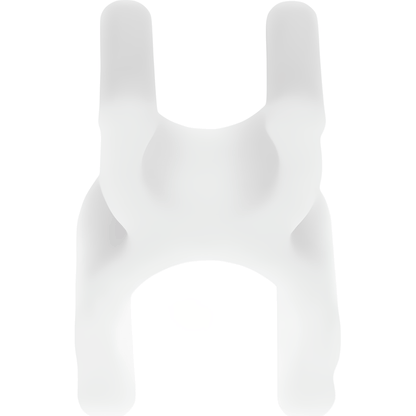 1/4’’ Wireframe Clips for Mini Lights M5 5mm LED Lights White Pack of 100 - Christmas Light Installation Accessories