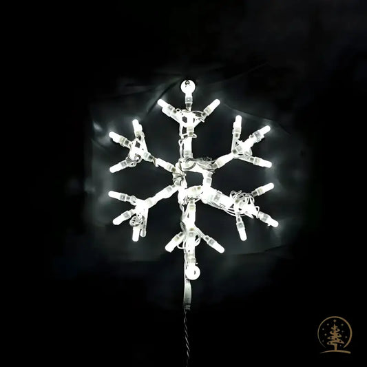 12’’ Avondale Design Snowflake - Designer Series Display - Wireframes Displays and Yard Art
