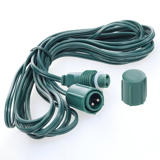 12ft Spacer/Extensions for Commercial Co-Axial LED Strings Green - Christmas Lights