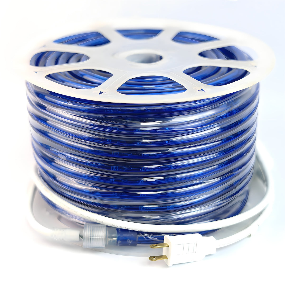 150’ Blue LED Rope Light 2 Wire 1/2’’ 120 Volt - Christmas Lights