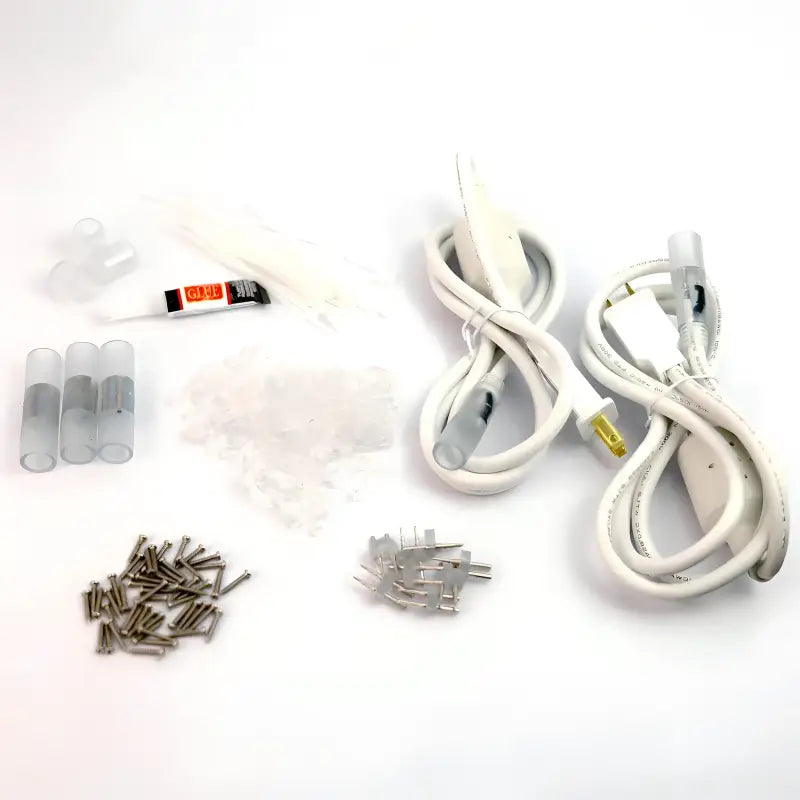 150’ Cool White LED Rope Light 2 Wire 1/2’’ 120 Volt - Christmas Lights