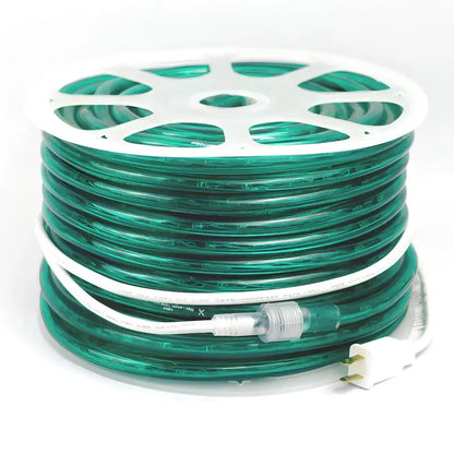150’ Green LED Rope Light 2 Wire 1/2’’ 120 Volt - Christmas Lights