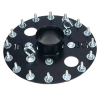 16-Peg Hook Head, Crank Up Style, for 1.5" Pipe/Pole