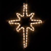 18" Warm White LED Bethlehem Star