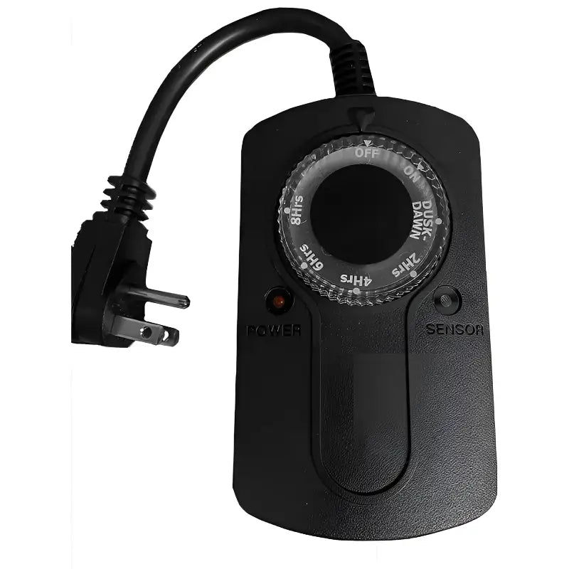 2-Outlet 15 Amp Outdoor Photocell Timer, Dusk-to-Dawn – The Christmas ...