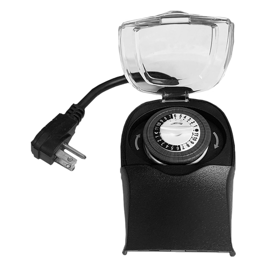 2 Outlet 15 Amp Outdoor Timer - Christmas Light Installation Accessories